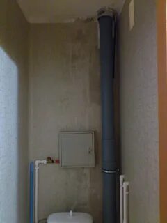 Вытяжка в туалет в трубу
