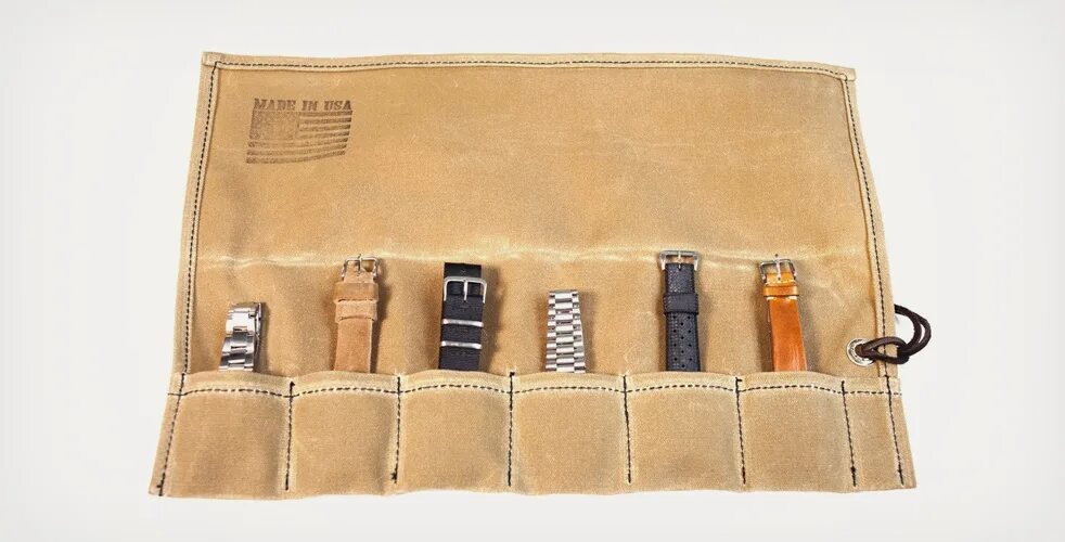 Watch rolls. Чехол для инструментов из кожи. Waxed Canvas Totes with Leather Strap. BLUESEBE Waxed Canvas. Leather Roll whole sell.