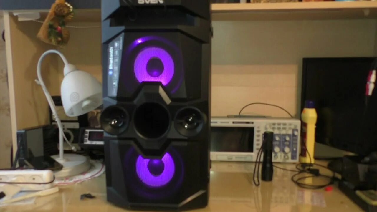 Внутренности колонки SVEN PS-600 и сравнение с JBL Partybox / Какие аккумуляторы