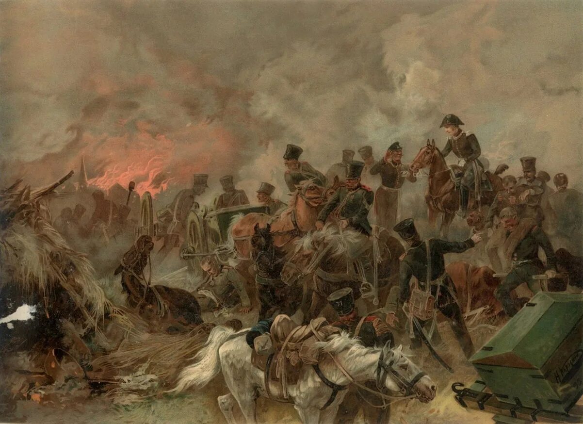 Багратион в 1805. Шёнграбенский бой 1805.