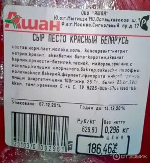 Зеленый сыр состав