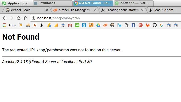 Request url apache. Server not found. apache/2.4.41 (ubuntu) server at port 443. the requested url.