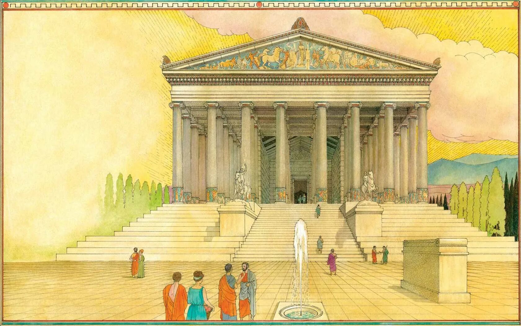 The temple of artemis. Храм Артемиды Эфесской храм. Храм Артемиды Эфесской семь чудес света. 7 Чудеса света храм Артимеды в Эфесе. 3 Чудо света храм Артемиды в Эфесе.