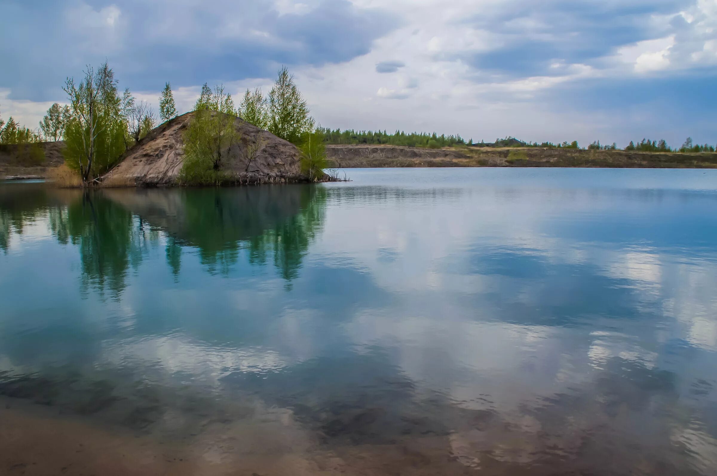 Голубые озера тульская фото