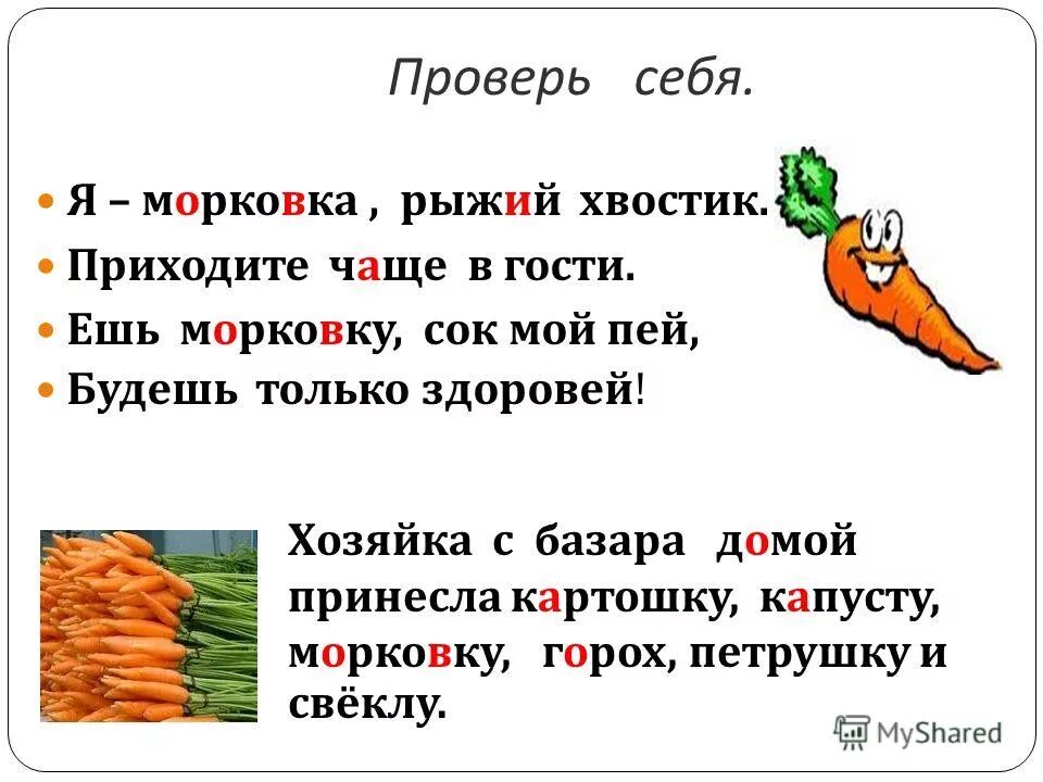 Стих про морковь. Морковь словарное слово. Стих про морковь для детей. Предложение про морковку. Тыквой падеж