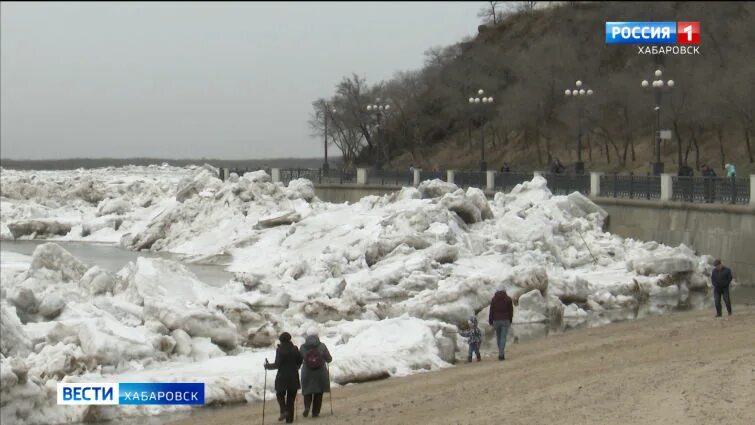 Ледоход хабаровск