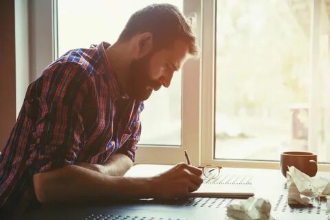 Пишущий профиль пользователя
