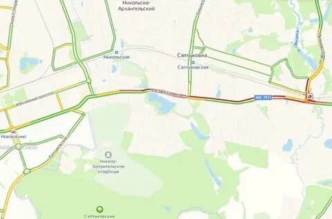 Пробки киевское шоссе в сторону москвы сейчас