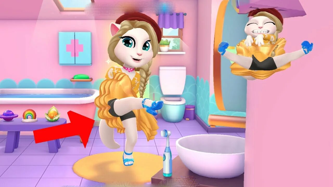 Включи игру анжелу. Анджела 2. My talking Анджела 2. My talking Angela 2 новая игра. Анжела 2 2021.