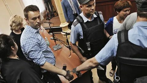 Заключение навального под стражу