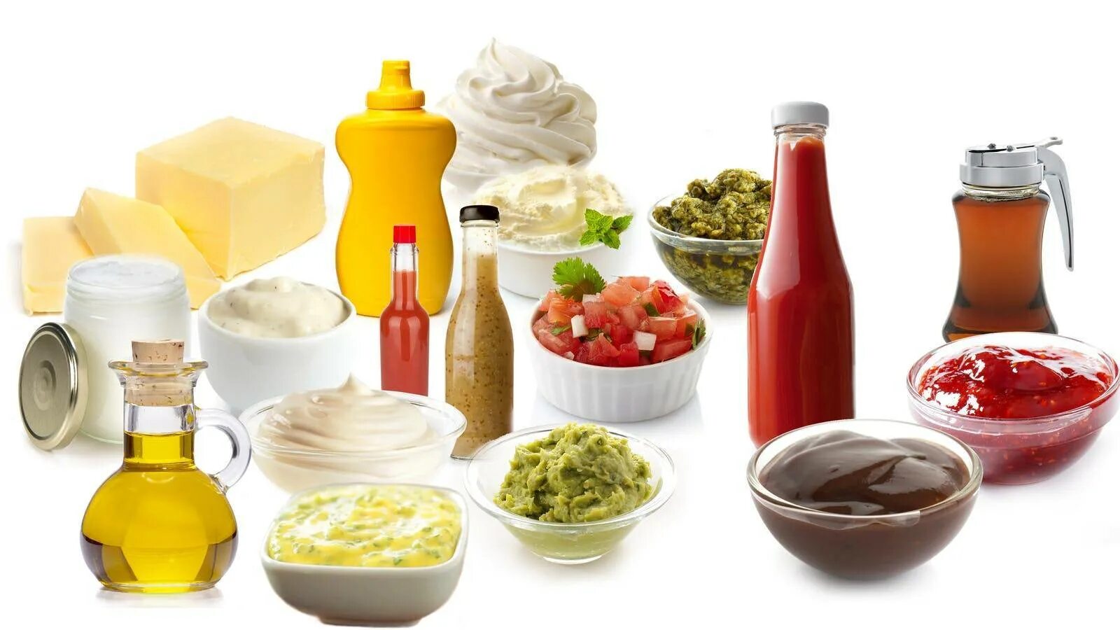Какой из этих продуктов не является соусом