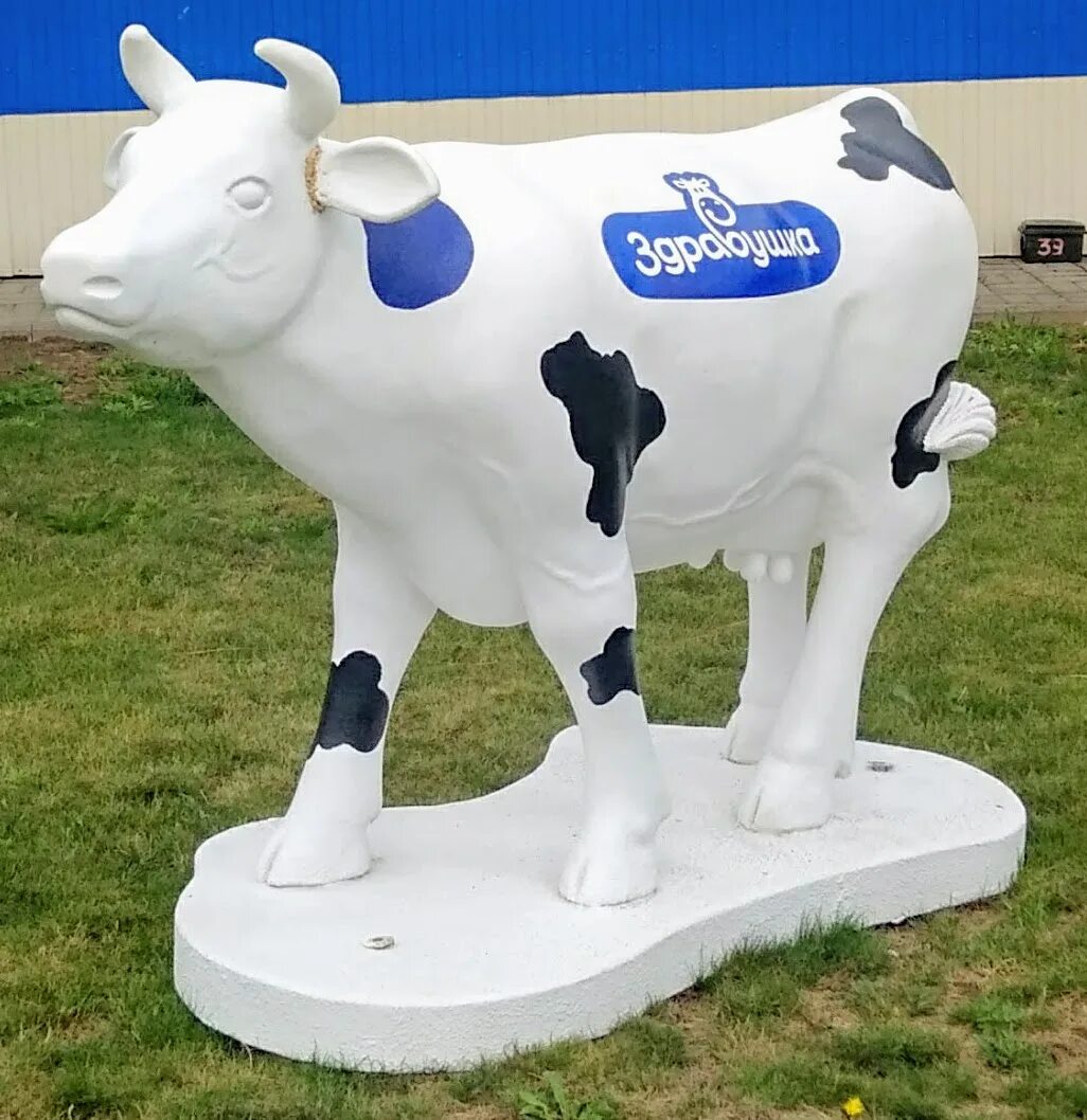 одна корова. племенное животноводство.