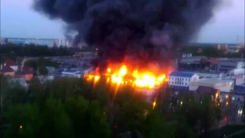 Ковров горит рынок