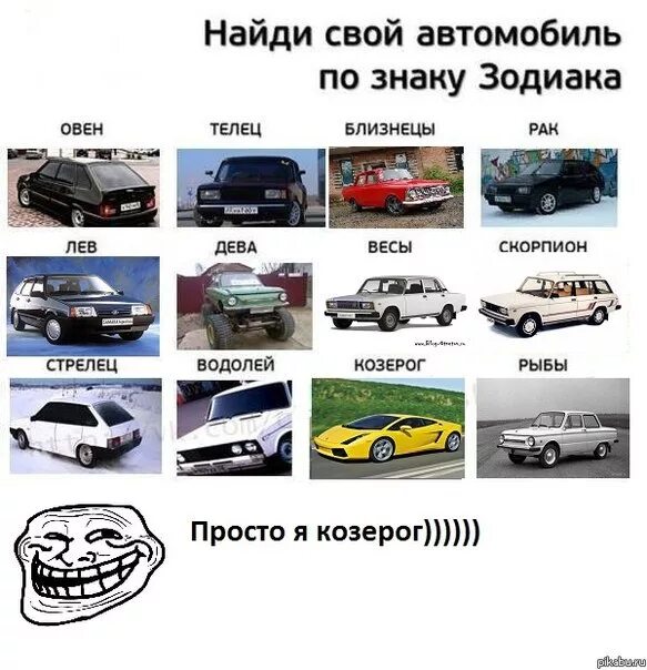 Найти машину название