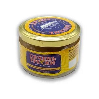Печень трески в стеклянной