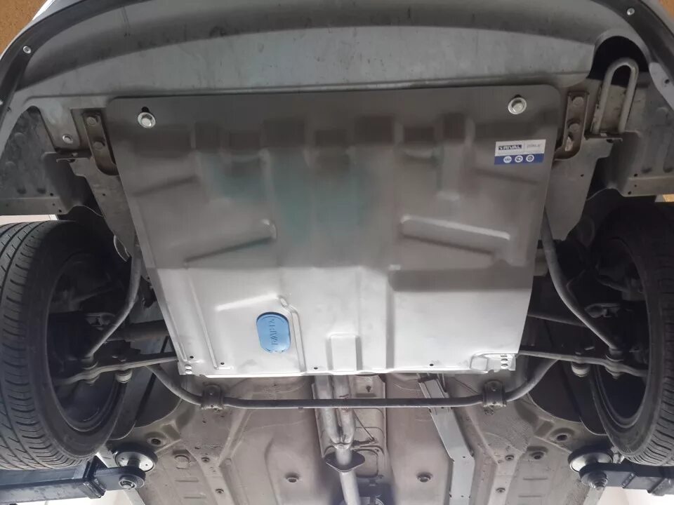 Защита картера и КПП - Lada Гранта лифтбек, 1,6 л, 2015 года своими руками DRIVE