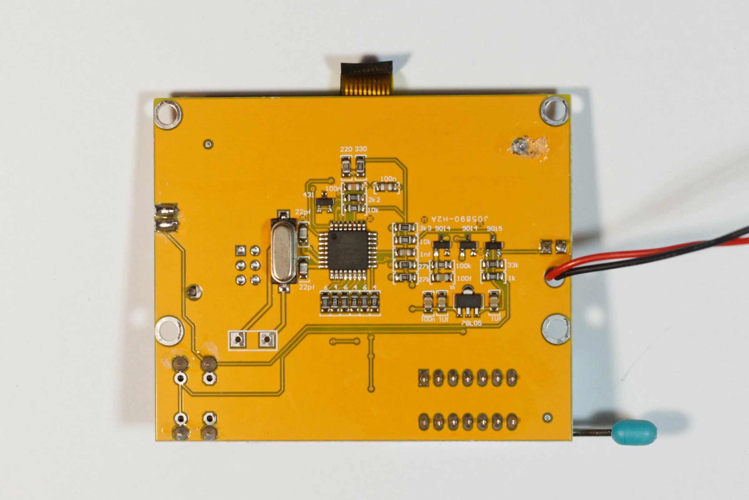 Схема транзистор тестера на atmega328p Gertboard ATMega Chip: ATMega168A/PA, and ATMega328/P