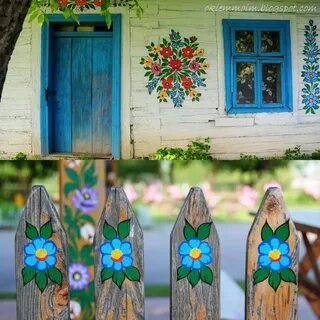 Украсить красками дома