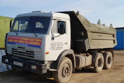 Камаз щебня