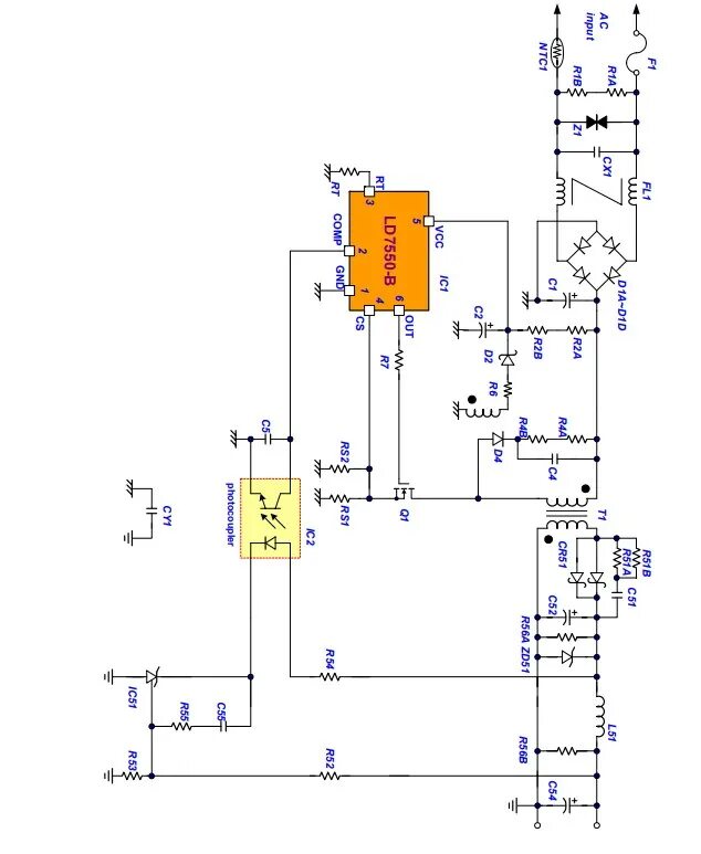 Sg6848 схема включения. Ld7535 схема включения. ld7535 схема блока питания. шим контроллер ld7535. ld7535 схема включения с номиналами.