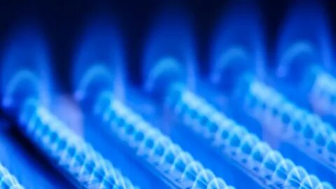 Почему газ голубого цвета
