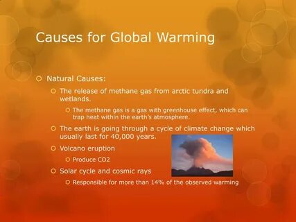 The problem of global warming