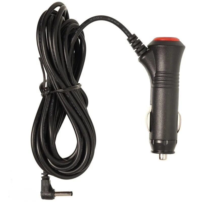 Автомобильная зарядка 12v. Шнур питания радар детектора 12в. 5 м. 5*1. Зарядник для машины.