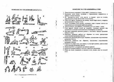 Упражнения для брасса на суше
