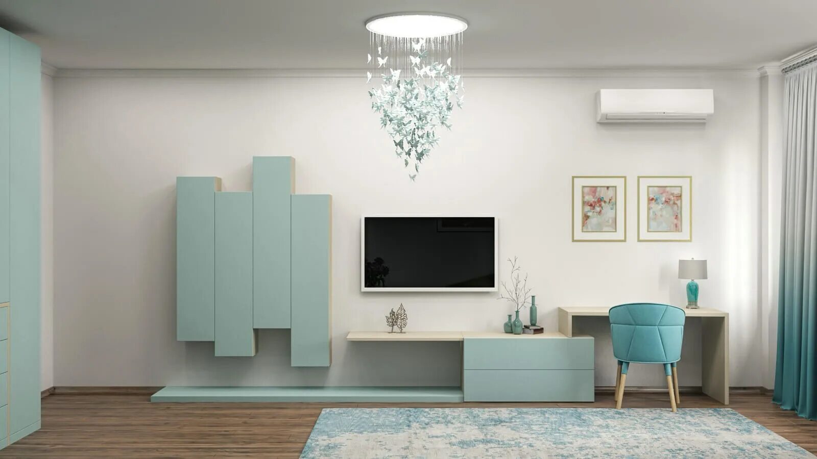 Tiffany blue girls room Tiffany blue rooms, Blue girls rooms, Blue rooms