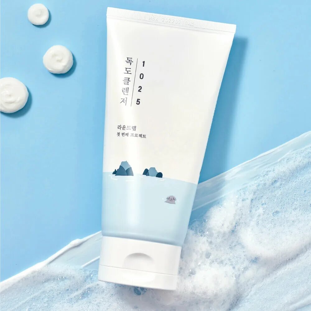 Пенка для умывания round lab 1025. Round lab 1025 dokdo cleanser. round lab 1025 dokdo foam. очищающая пузырьковая пенка с морской водой round lab 1025 dokdo bubble foam. round lab 1025 dokdo bubble foam.