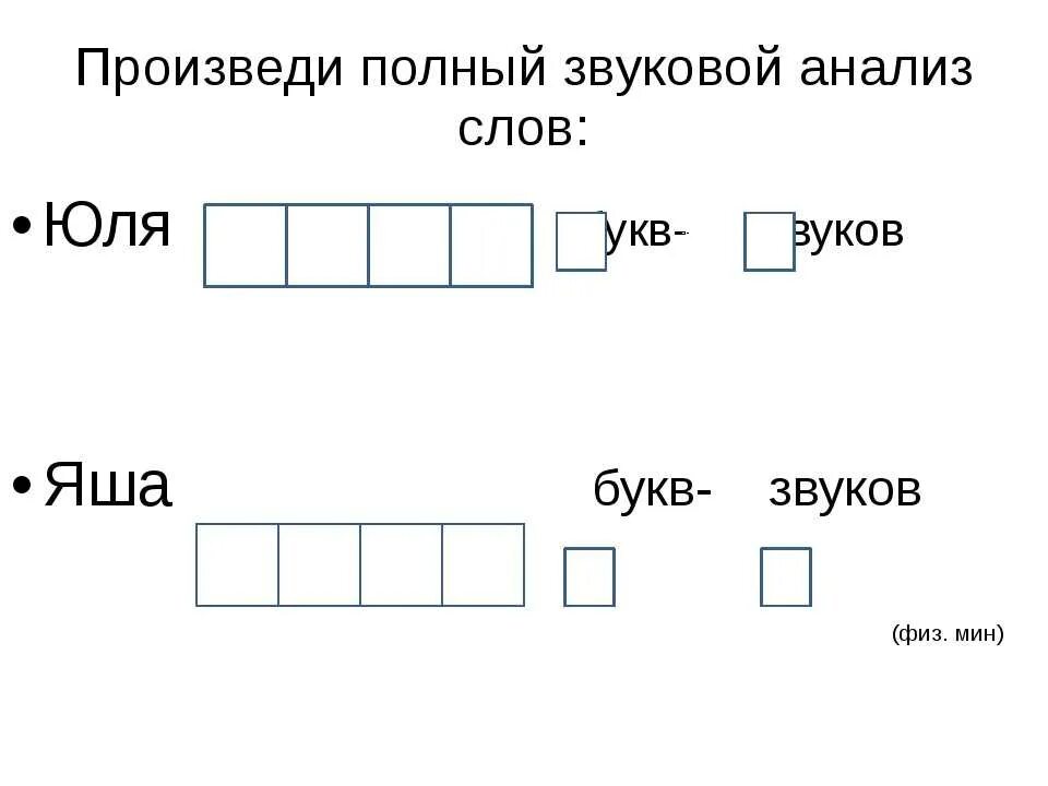 Анализ слова уголь