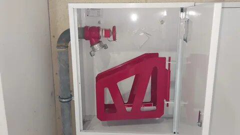 Крепление пожарных шкафов