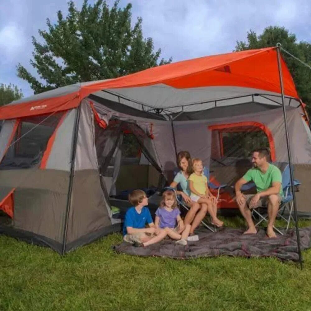 Палатка Ozark Trail 10-person. Ozark Trail палатка. Ozark Trail 16x16 instant Cabin Tent. Кемпинговая палатка Ozark Trail 16x16 instant Cabin Tent Sleeps 12. Купить квартиру палатка