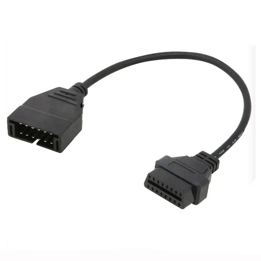 Авто переходники купить. Переходник gm12 Pin на obd2 16 Pin. Переходник gm12 на obd2 lanos. OBD адаптер на Daewoo lanos. GM 12 Pin.