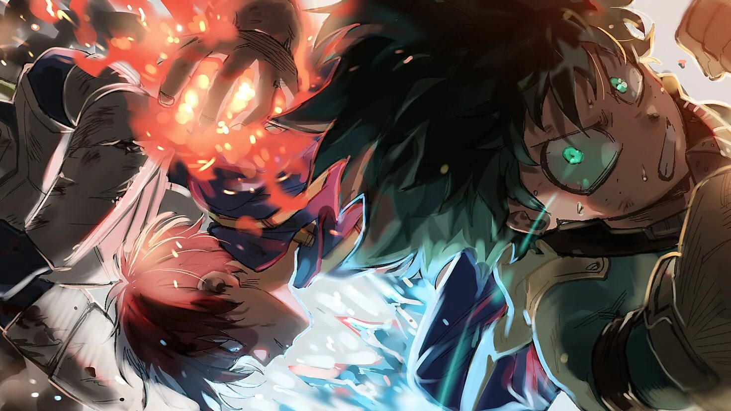 My hero academia art