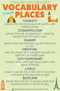 Places adjectives