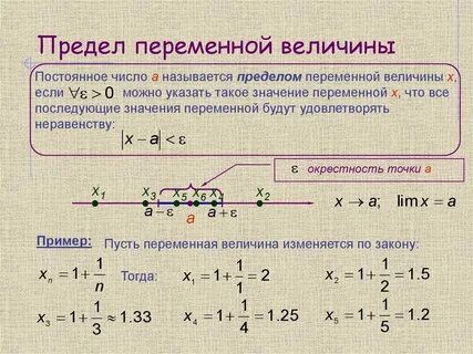 Числовые постоянные