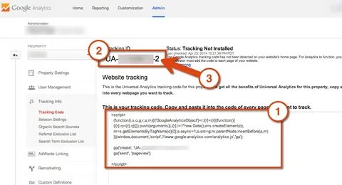 Tracked code