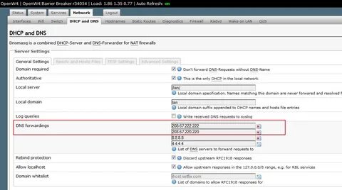 Openwrt openvpn