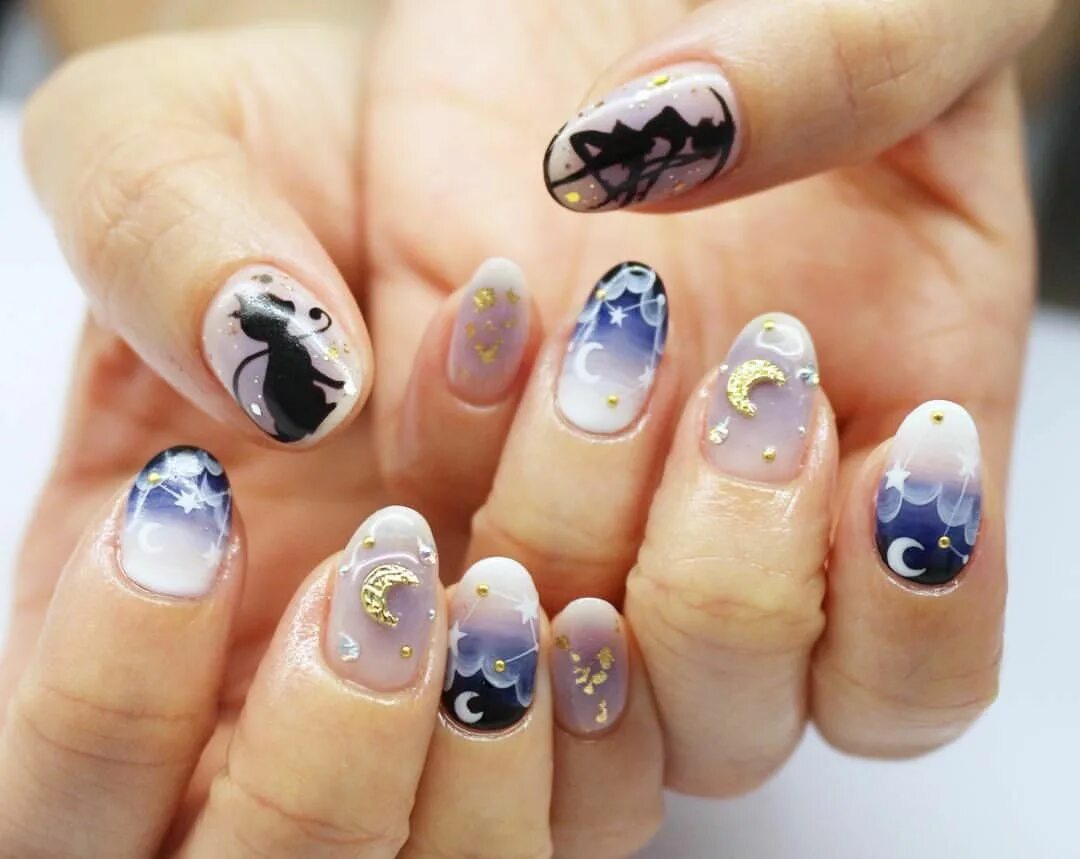 ANIME Nail Decals Stickers Watermarking Art Manicure Beauty Etsy in 2022 Anime n