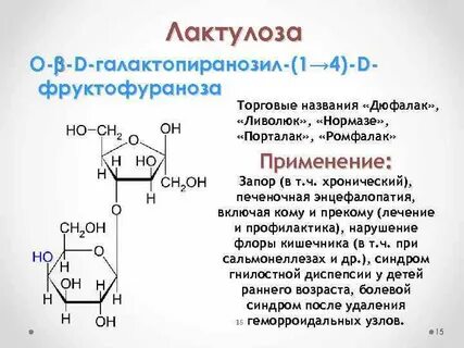 Лактоза применение
