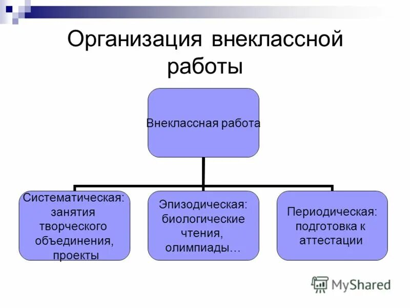 Организация внеклассной работы,организация внеклассной работы. Последовательность организации внеклассной работы. Методики организации внеклассной работы. Типы учреждений внеклассной работы. Деятельность внеклассных мероприятий