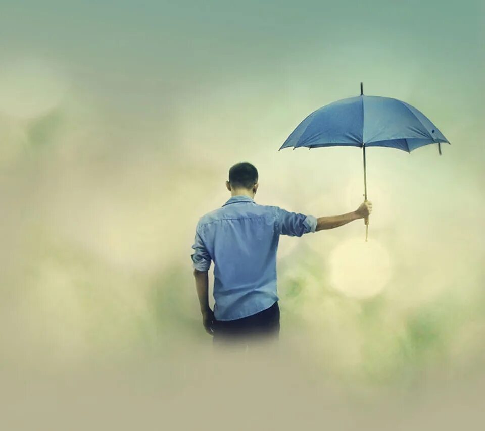 He was alone because his