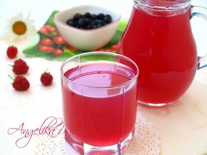 Кисель из ягод сок из моркови