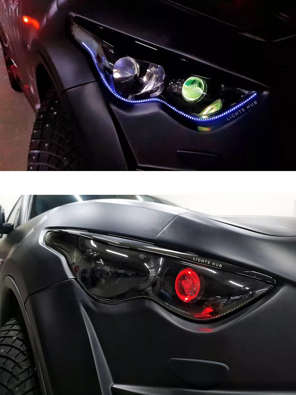 Инфинити фх фары. Альтернативная оптика infiniti fx37. фары инфинити фх37. инфинити qx70 оптика led. маска фары infiniti fx37.