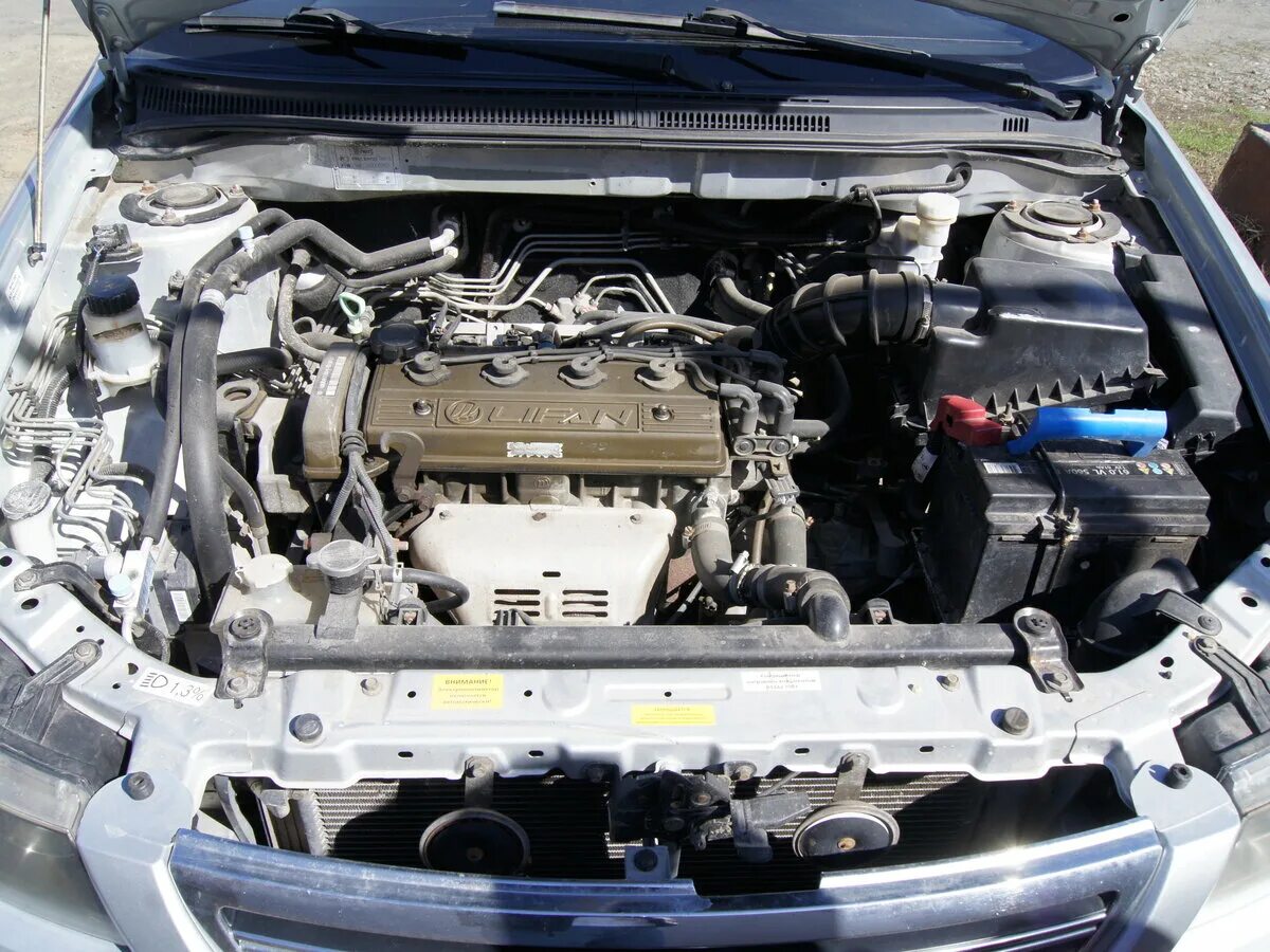 6. лифан солано 2 под капотом. 6. 6. мотор лифан солано 1.