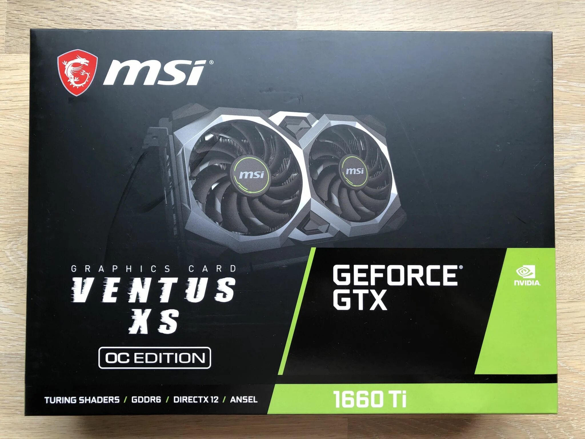 Gtx 1660 6gb msi ventus