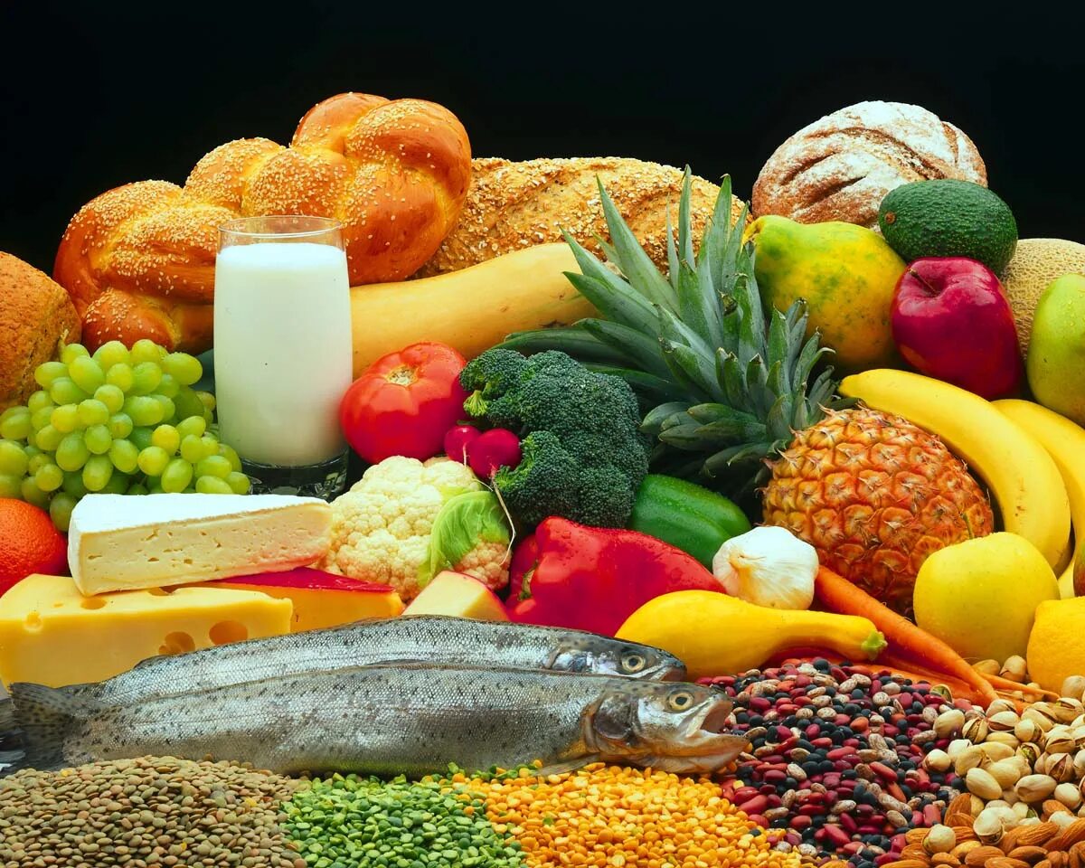 Здоровая пища. Еда продукты. Продукты питания. Здоровые продукты.