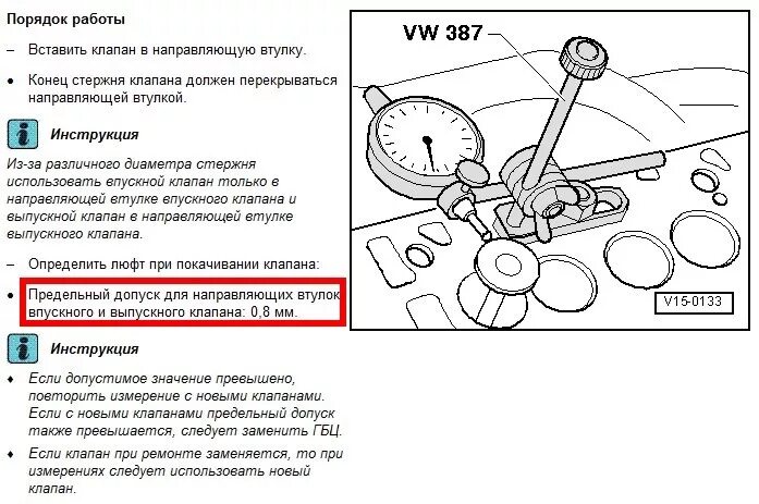Какой зазор направляющих клапанов. Какой зазор направляющих клапанов