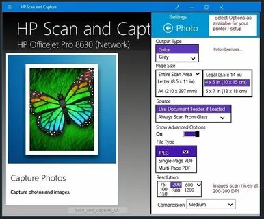 Scan and capture